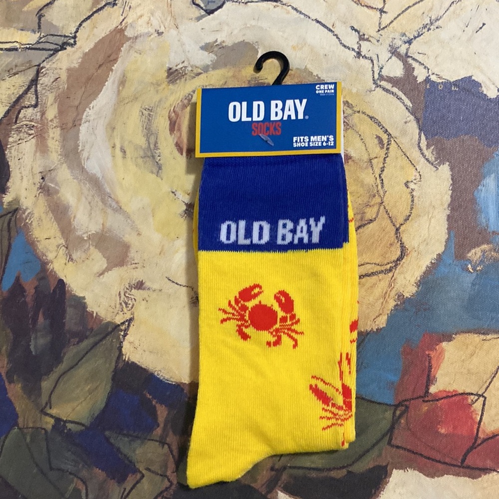 1 Pair of OLD BAY Socks